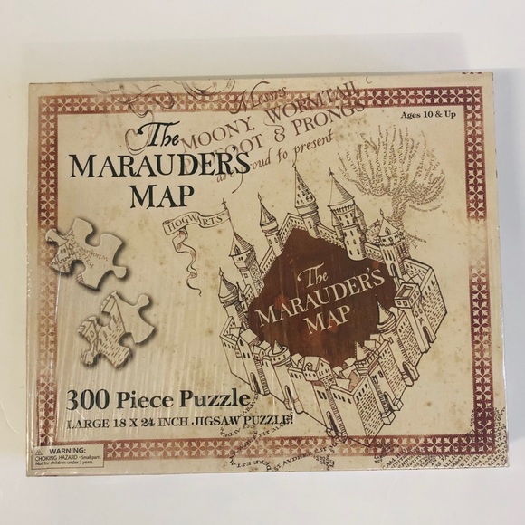 NWT Marauders Map 300 piece puzzle - Picture 1 of 1